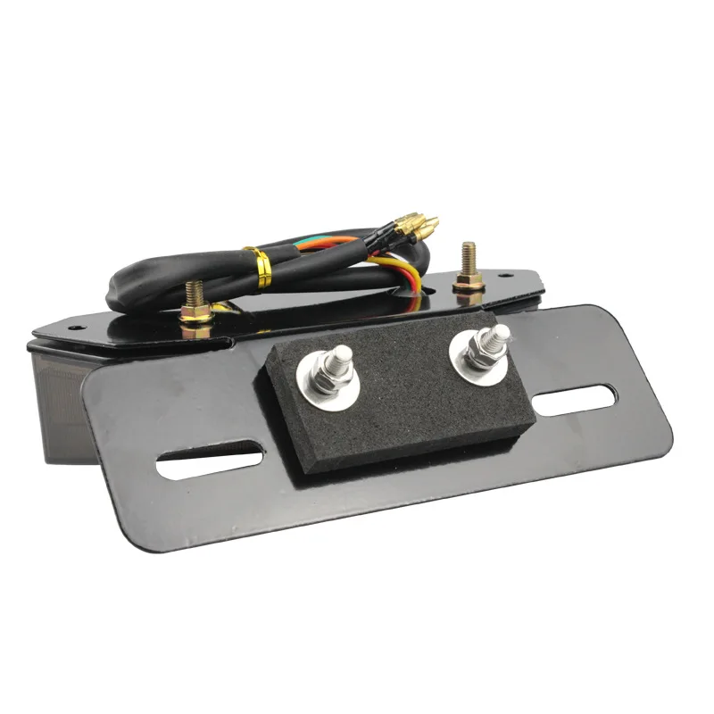 Универсальный задний фонарь для мотоцикла стоп-сигнал держатель номерного знака