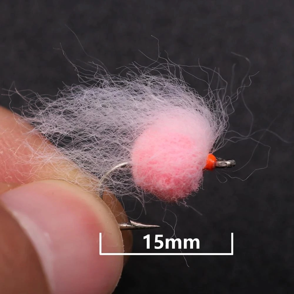 36 шт./кор. доя яйцо Fly микс Цвет Bugger комбинированный набор рыболовные крючки в виде