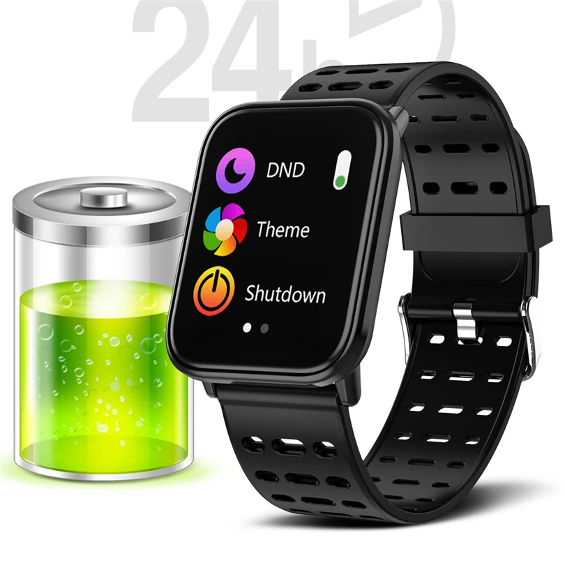 Новинка 2020 Смарт-часы T6 фитнес-трекер IP68 Водонепроницаемые для мужчин и женщин