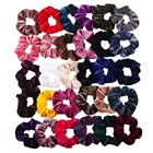 Бархатные резинки для волос Vsco 1 шт., аксессуар для волос, эластичная тиара с украшением, наряд для женщин