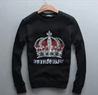 2020 мужские толстовки свитшоты Стразы модная уличная одежда Свитшот высокого качества для мужчин