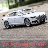 132 cc vw volkswagen cc diecast scale metal toy car models 6 openable doors model sound and light pull back suv toys for kids