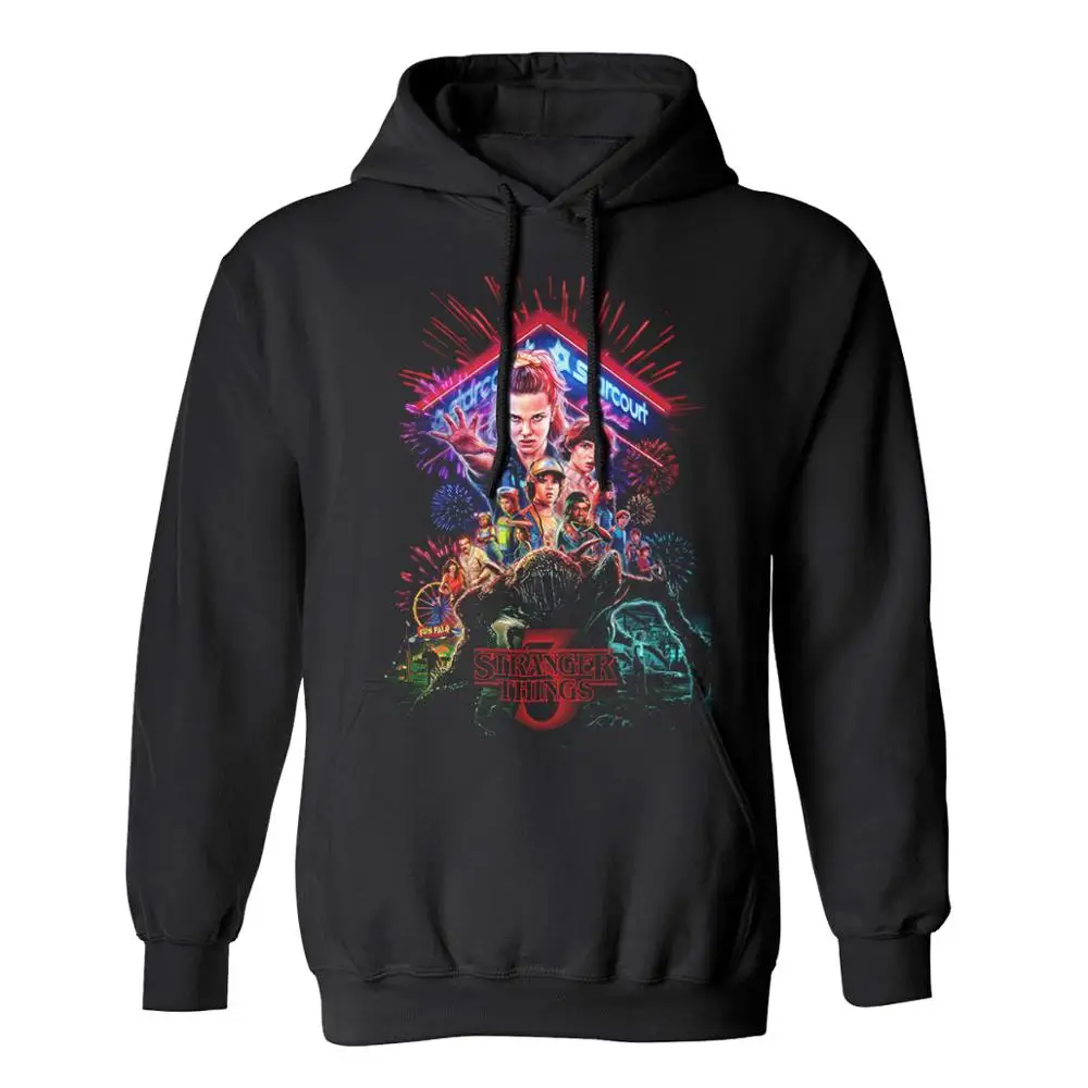 Странные Вещи с 3D принтом странные вещи толстовки унисекс забавный Принт