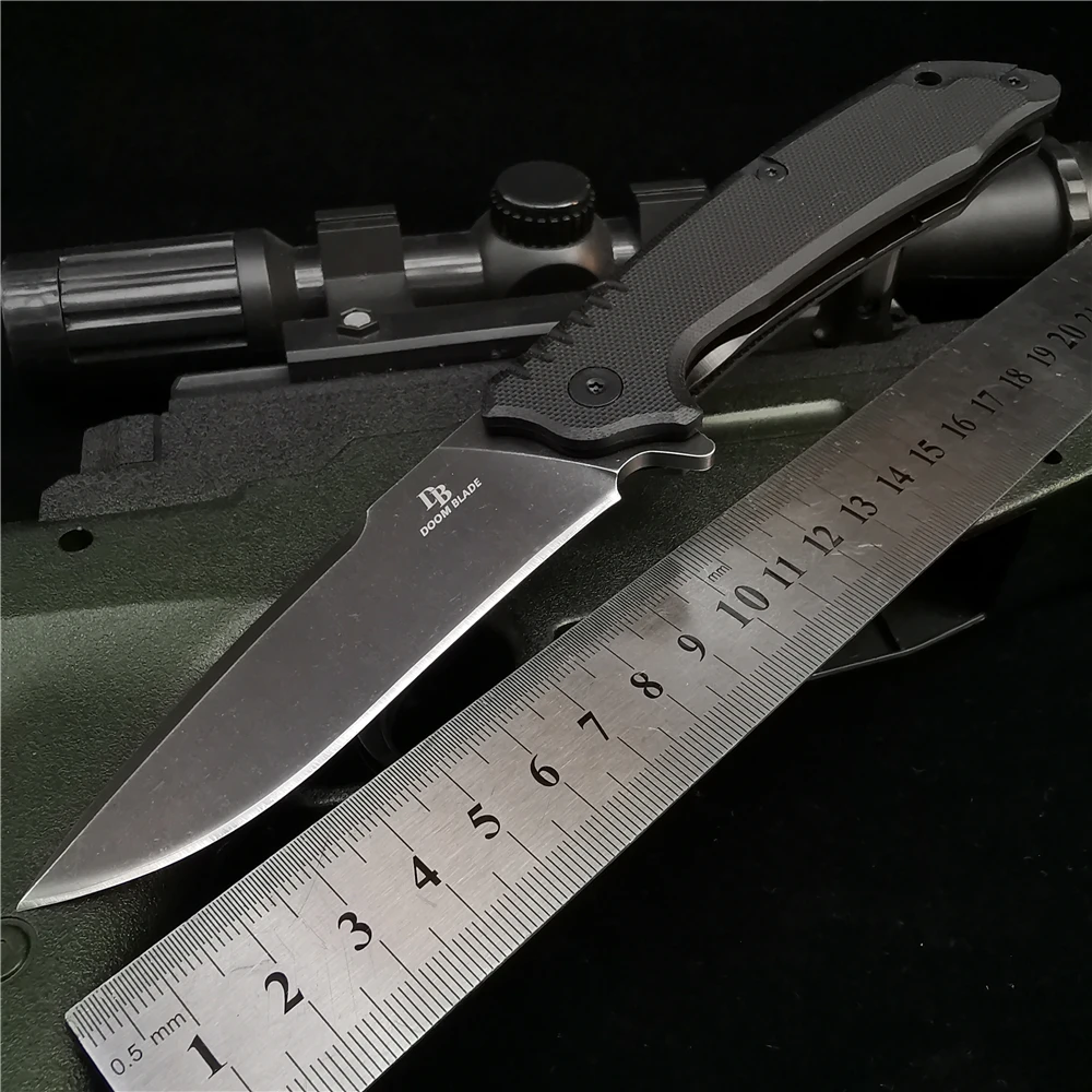 Складной нож DOOM BLADE охотничий D2 высококачественное лезвие из нержавеющей стали