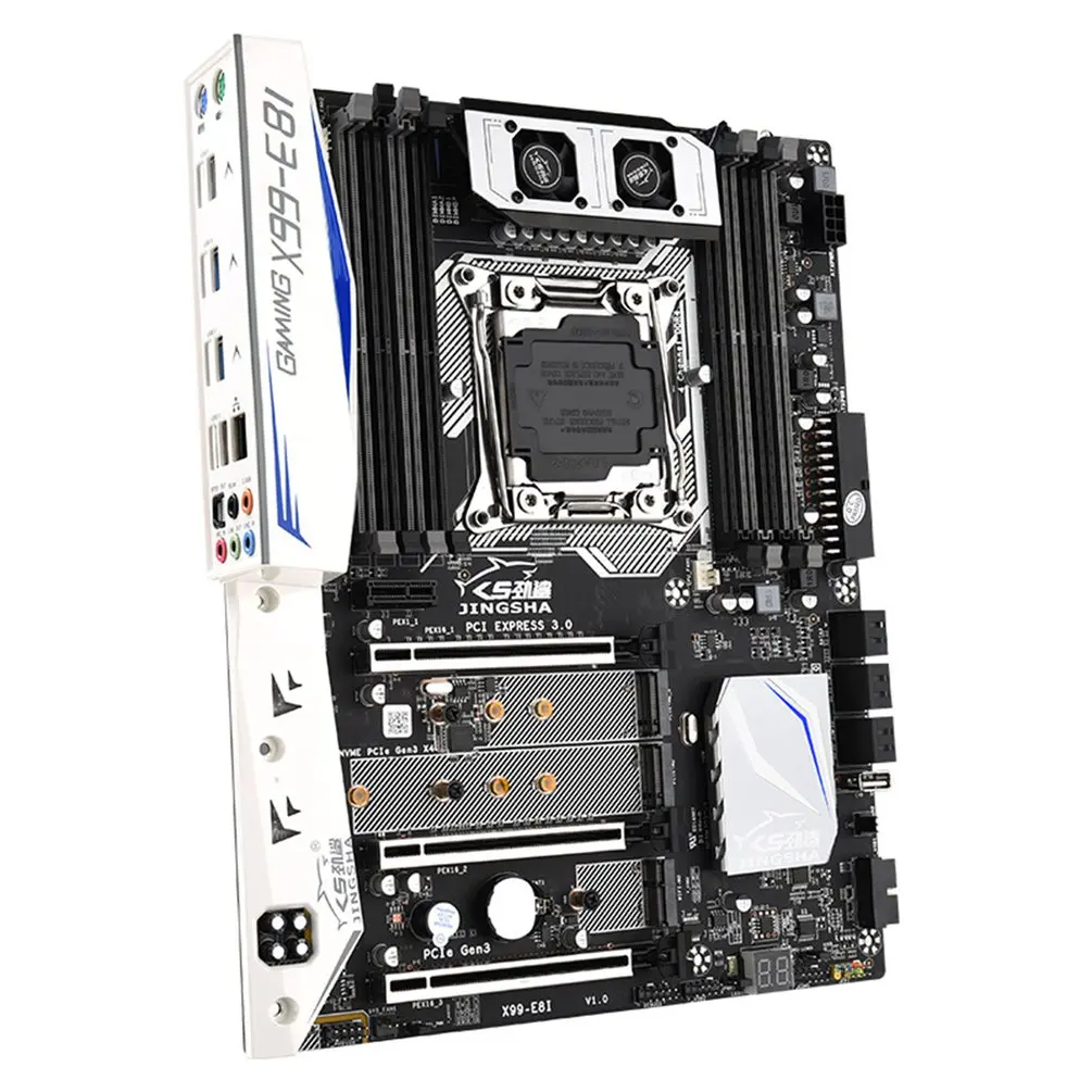 

X99-E8I Computer Motherboard DDR4 Slot Xeon E5 LGA 2011-3 V3N4 Processors PCIE X16 PCle Gen3 NGFF Full-Speed M.2 Port Broadband