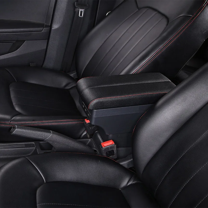 Ящик для хранения для Suzuki Swift 2005- подлокотник USB коробка с подстаканником аксессуары для салона автомобиля