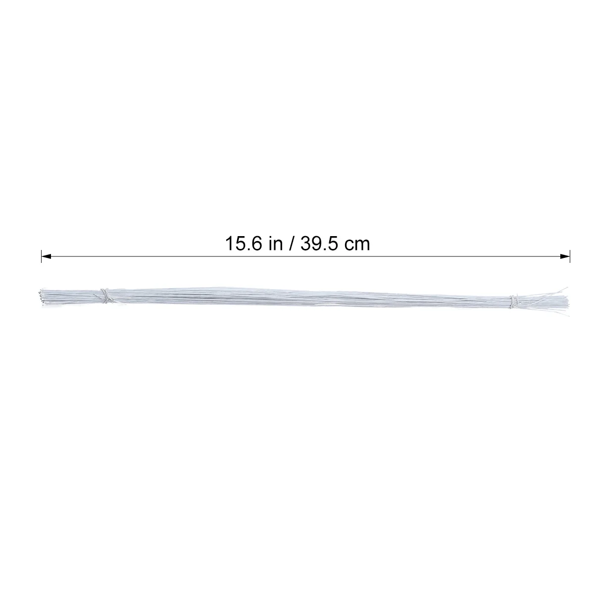 50pcs 24 Gauge White Floral Wire Stem Handmade Artificial Flower Arrangement Supplies for DIY Craft | Дом и сад