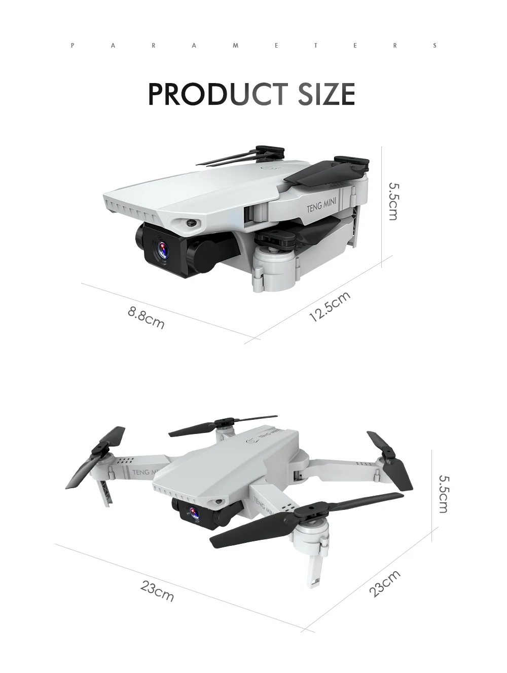 2021 Новый Дрон 4k HD WiFi передача видео в реальном времени fpv Квадрокоптер Rc с