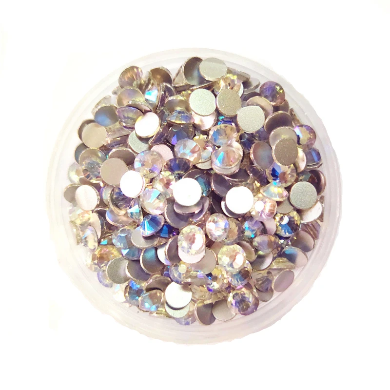 S3-S30 New Colors Top Quality Crystal Non Hotfix Nail art Rhinestone Super Bright Glass Gule On Strass 3D Art Decoration | Дом и сад
