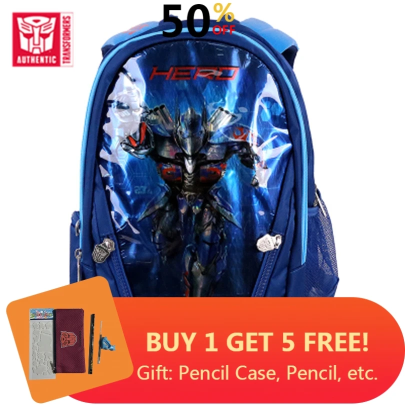 Трансформеры 2019 новая детская школьная сумка для детей водонепроницаемая с