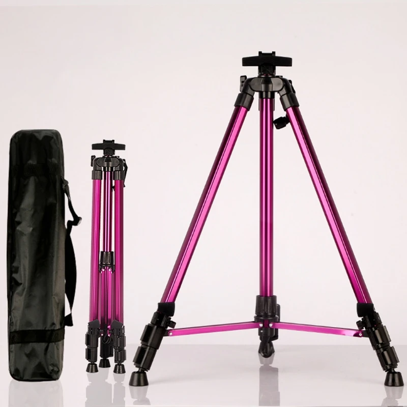 Цветной мольберт из алюминиевого сплава портативный небольшой выдвижной