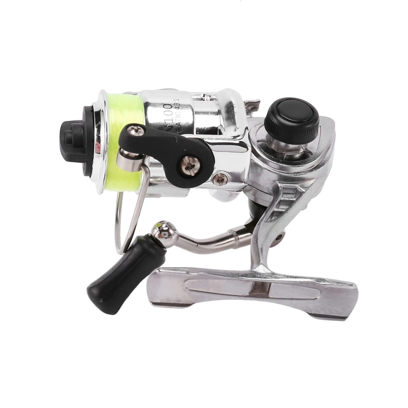 Mini 100 Pocket Spinning Fishing Reel Tackle Small 4.3:1 Metal Wheel Pesca | Спорт и развлечения