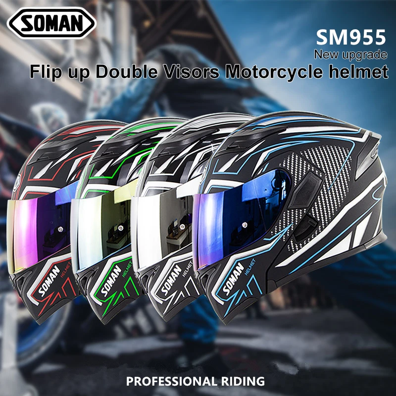 Soman Casco крутой гоночный шлем для мотокросса Ece Healmet горные шлемы Helt Dirt Bike Motocicleta Motosiklet cask модульный