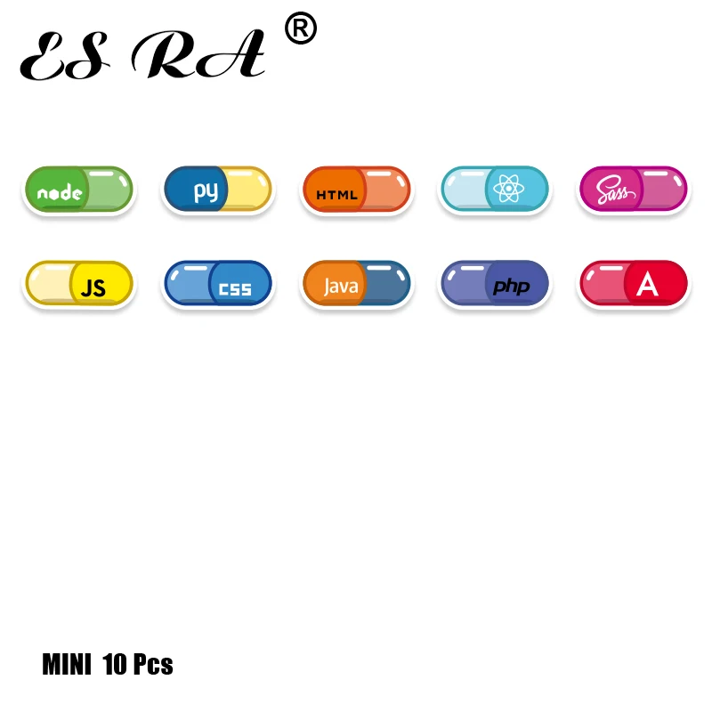 Маленький размер наклейки для ноутбука мобильные мини программы Pegatinas таблетки 10