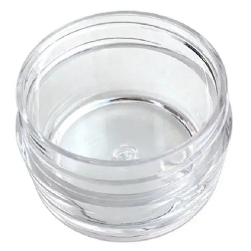 

50Pcs 3g/5g/10g/15g/20g Plastic Cosmetics Jar Makeup Box Nail Art Storage Pot Container Clear Sample Lotion Face Cream Bottles