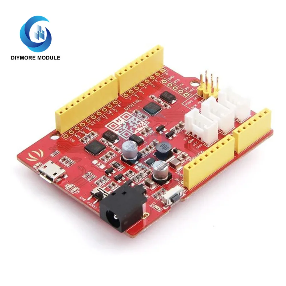 

Seeeduino V4.2 for Arduino UNO Bootloader ATmega328P MCU AVR 8 Bit Microcontroller Development Board with ATMEGA16U2
