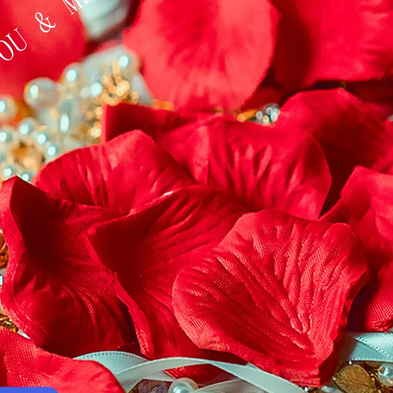 1000 шт Свадебные лепестки искусственные шелковые роз цветы Petalas Petalos Свадебная