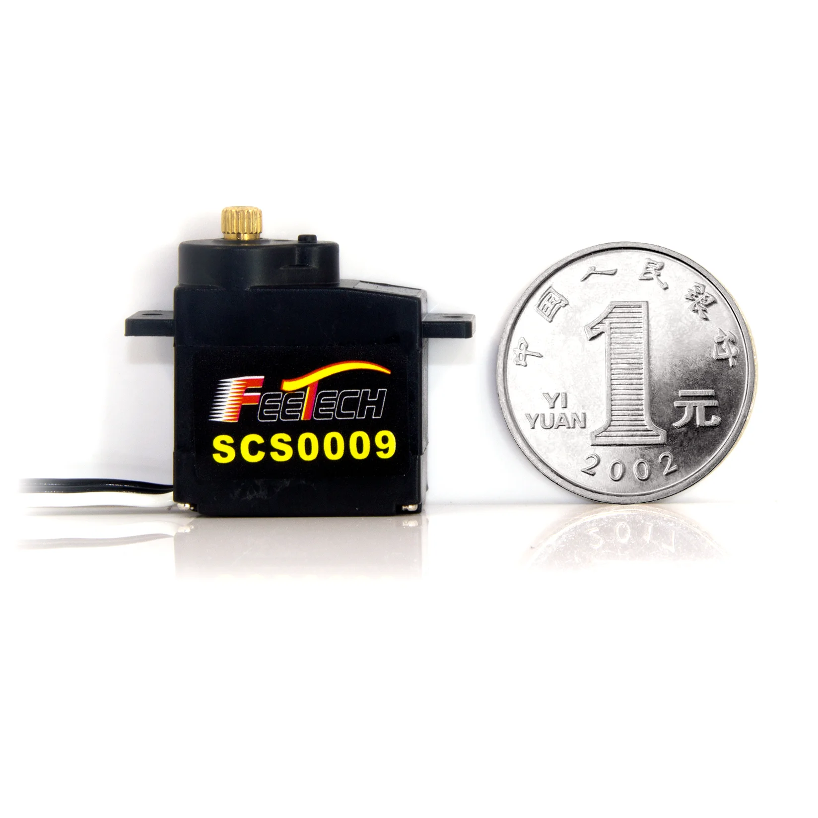 4 шт. Feetech SCS009 2 5 кг Micro Servo 9g c металлическими Шестерни для радиоуправляемого
