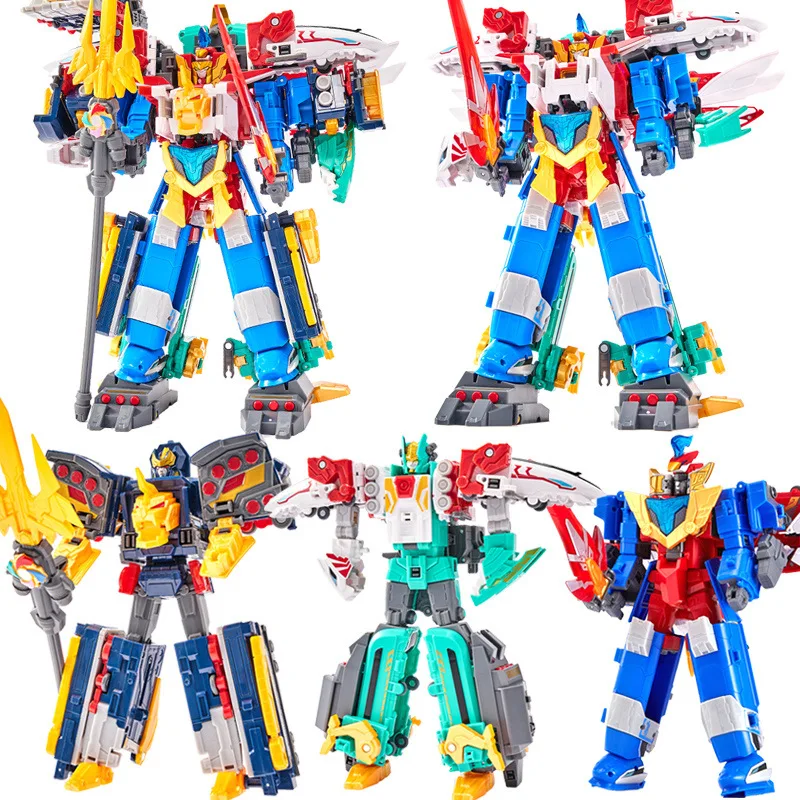 

Transformation Rescue Bots Giant Squadron 4 Figure Toy