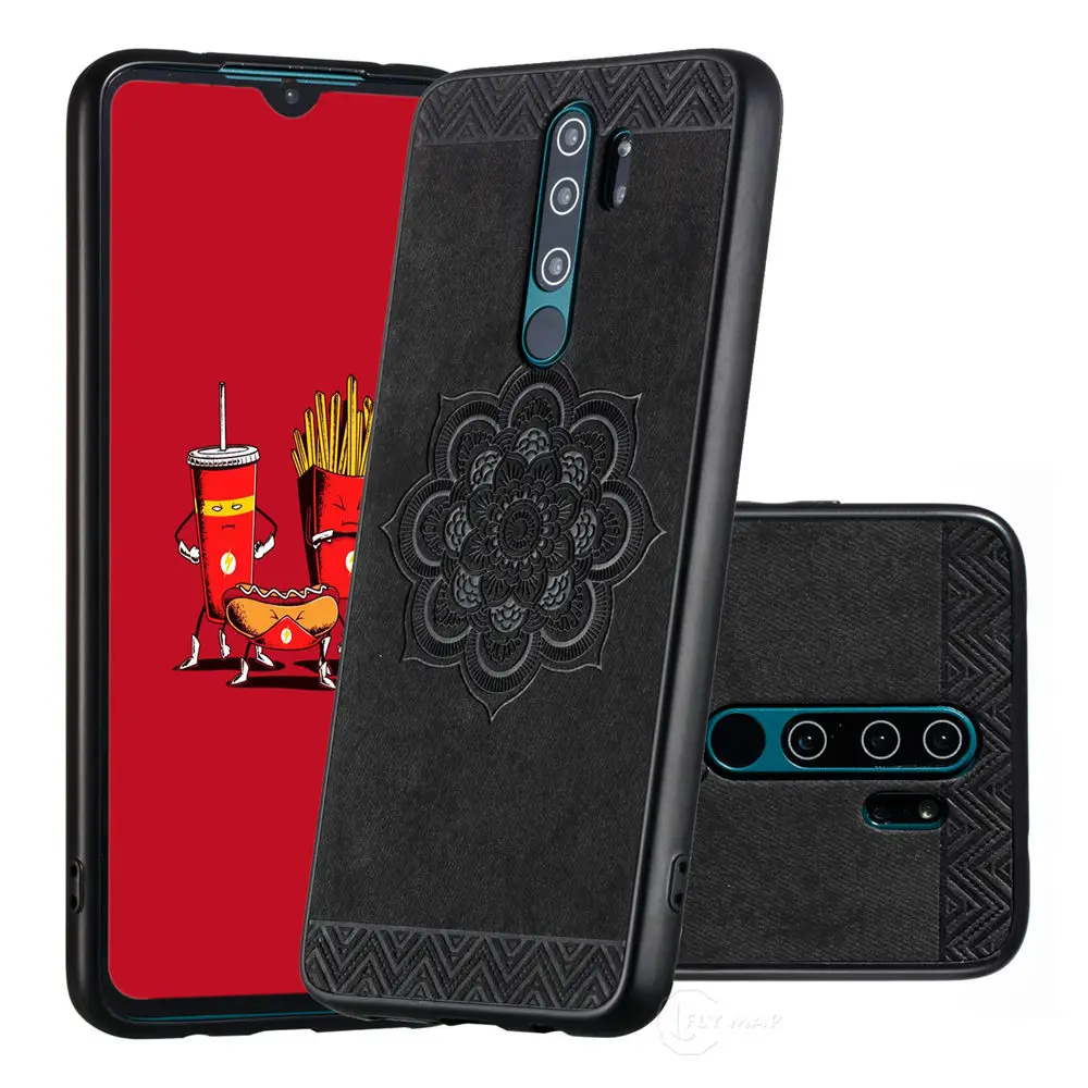 Розовый чехол для Xiaomi Redmi NOTE 8 Pro 8Pro PC + TPU силиконовый телефона Xiao mi Red Note8 M1906G7G m1906G7E |