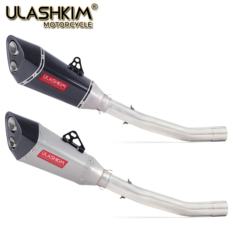 Мотоцикл выхлопной Escape глушитель средняя контактная труба полная система