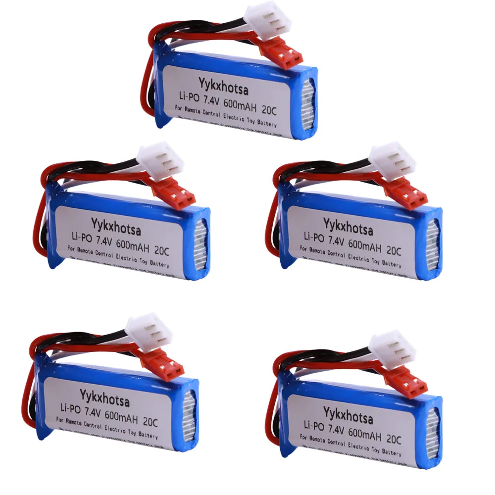 Аккумулятор Lipo для WLtoys K969 K979 K989 K999 P929 P939 запчасти радиоуправляемых автомобилей 7 4