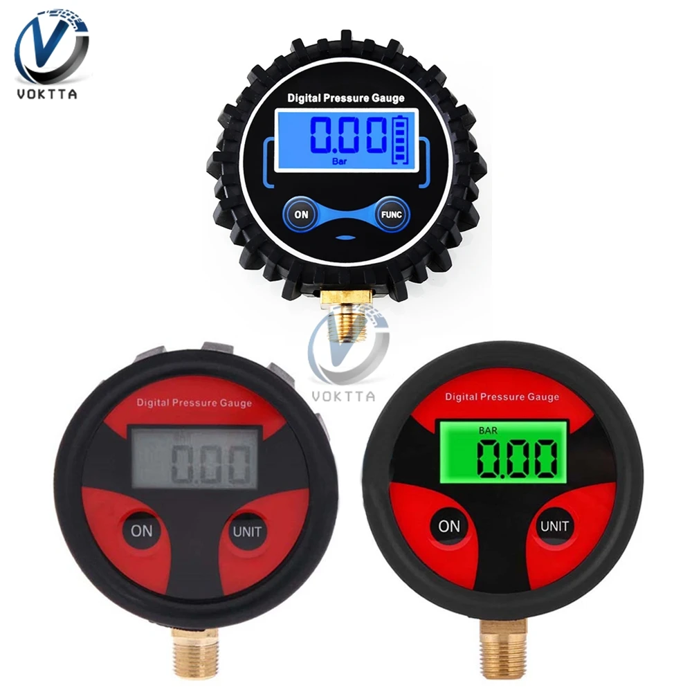 0 200PSI цифровой датчик давления воздуха в шинах с ЖК подсветкой Цифровой дисплей
