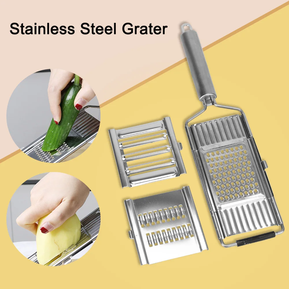 

Fruit Potato Peeler Carrot Grater Stainless Steel Vegetable Slicer Grater Cutter Shredder Kitchen Tools Multifunction