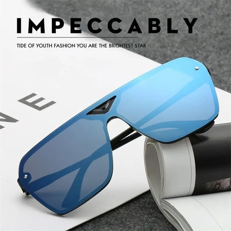 

Sunglasses Beach Decor Male Men Women's Over Rimless Triangle Nose Space Accessories