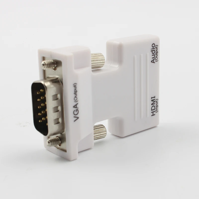 Kebidu 1080P преобразователь сигнала с аудиоадаптером Поддержка HDMI-совместимый