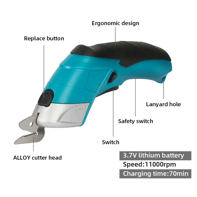 Электрические ножницы многофункциональные 110-220 В фоторезка беспроводные