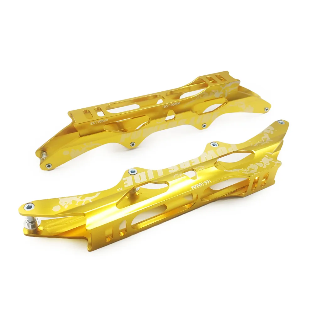PS S3 Inline Speed Skating Frame for 4 Wheels 90mm 100mm 110mm Skates Base with Aluminium Alloy 4*100 4*110 Chassis bolts | Спорт и