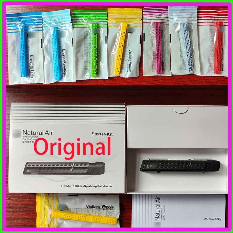 Автомобильный освежитель воздуха ароматизатор для BMW зажим духов 7 запахов