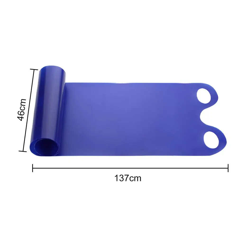 

Outdoor Sports Plastic Skiing Boards Portable Skiing Snow Slider Pad Board Roll Up Sled Snowboard with Hollow Handle
