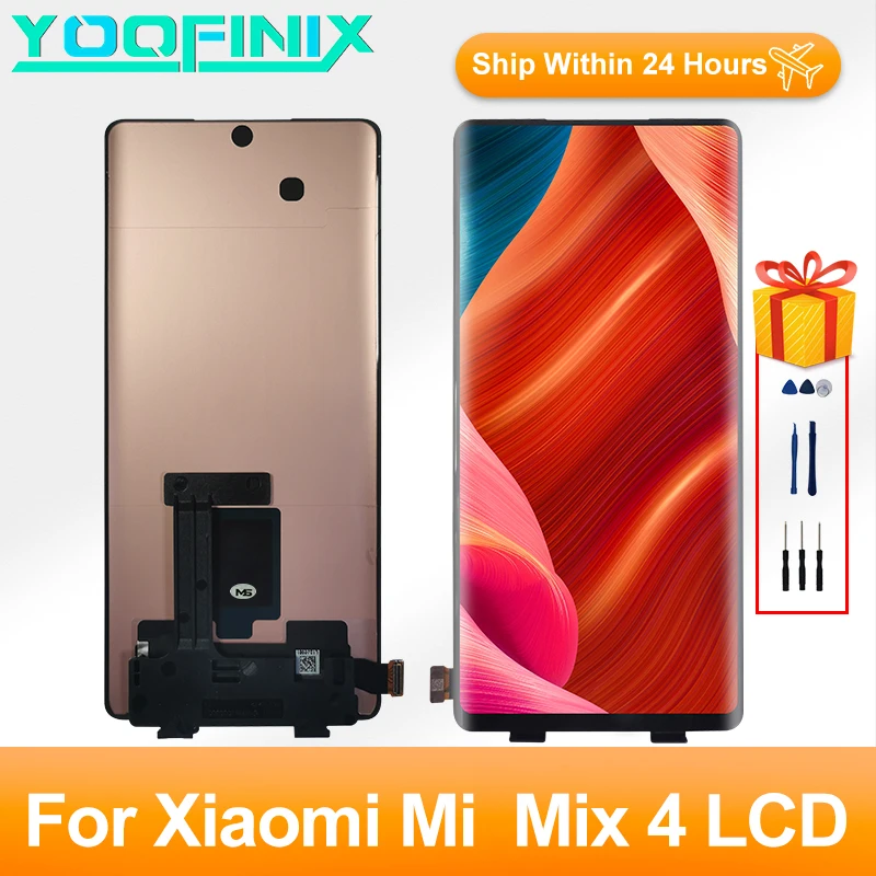 Pantalla LCD Original de 6,67 pulgadas para Xiaomi Mi Mix 4, piezas de repuesto para Digitalizador de pantalla t&aacute;ctil, 5G-0
