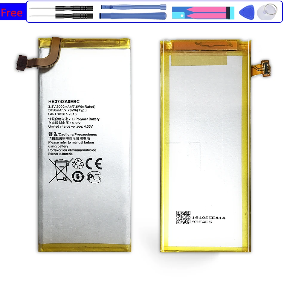 

HB3742A0EBC Battery For Huawei Ascend P6 P6-U06 p6-c00 p6-T00/ Ascend G6 G620 G621 G620s G630 Bateria Akku + Track Code