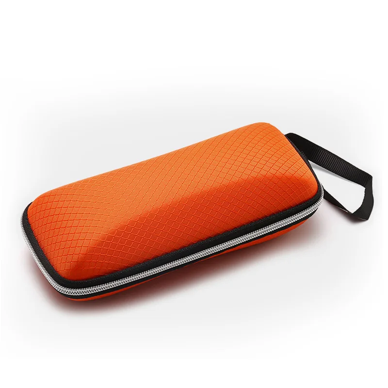 Квадратный футляр для очков на молнии жесткий чтения черный синий оранжевый