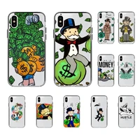 dollar alec monopoly phone cases for iphone 13 8 7 6 6s plus x 5s se 2020 xr 11 12 pro xs max