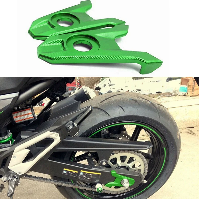 

Motorcycle Rear Fork Axle Chain Adjuster Blocks Spindles Tensioners Catenary for Kawasaki Z800 Z 800 2013-2016