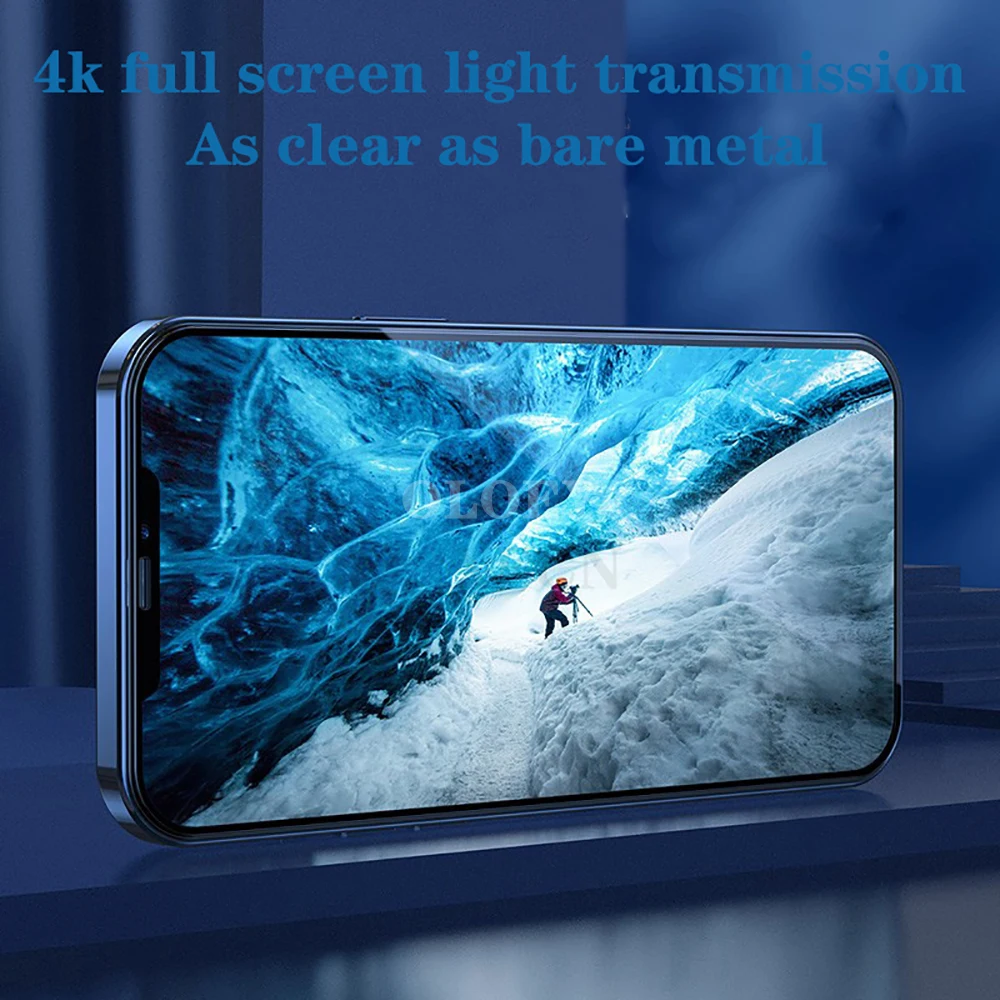 

3Pcs Screenprotector Case On For IPhone X XR XS Max 5 5S 11Pro Tempered Glass For iPhone 11 Pro Max Screen Protector SE 20 Verre