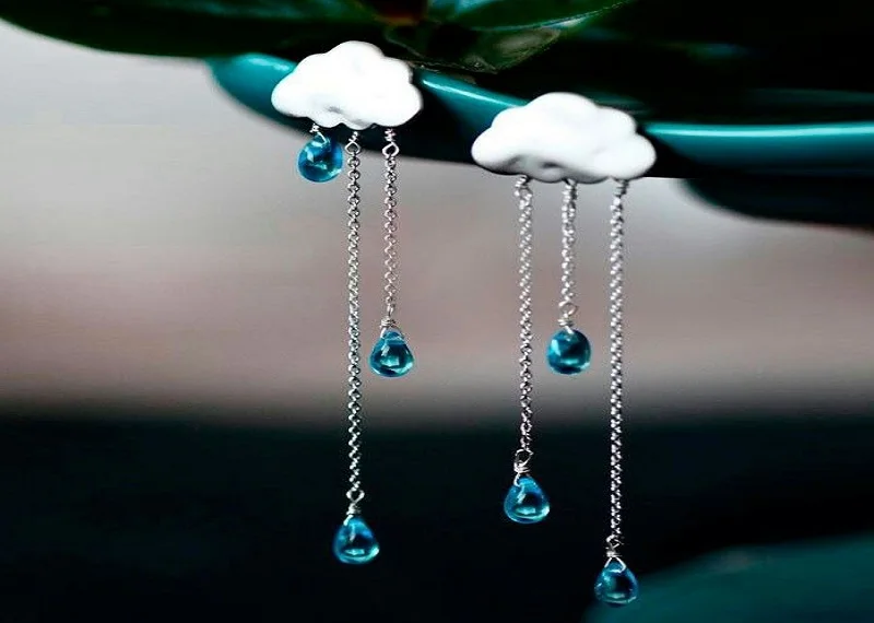 

Серебряные серьги с особым дизайном
