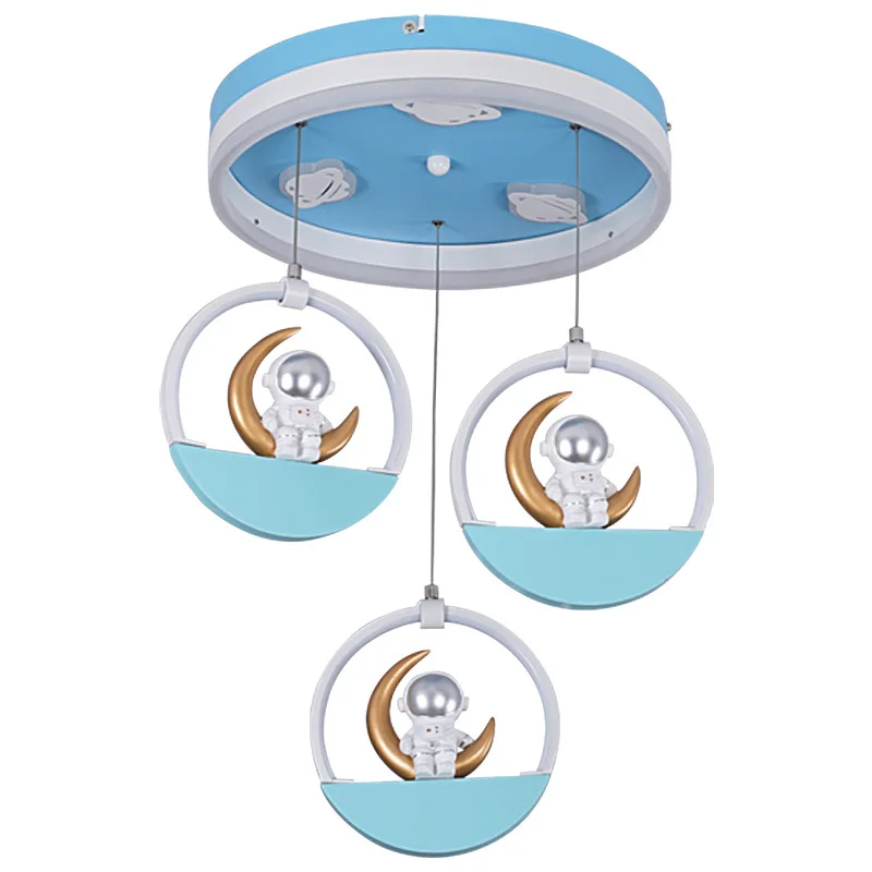 

Children Room Cartoon Led Ceiling Light Male And Girl Bedroom Astronaut Creative Lighting Lovely Eye Protection Personality Lamp