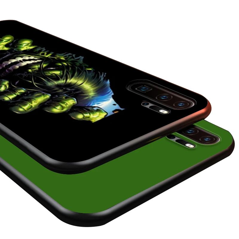 

Marvel HAWK For Huawei P8 P9 P10 P20 P30 P40 P50 Lite E RU Pro 2017 2019 mini TPU Black Phone Case