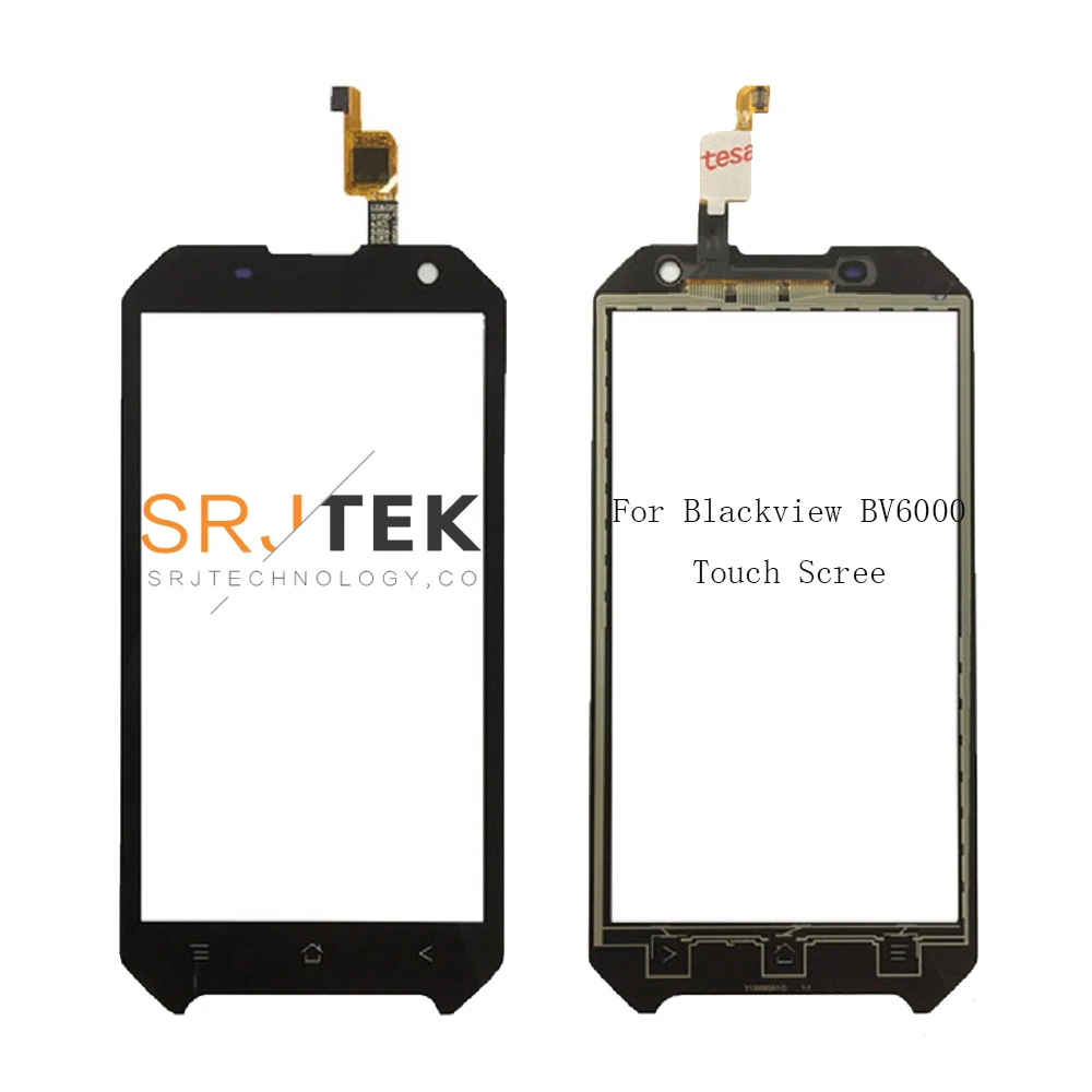 

100% протестированный 4,7 "сенсорный экран для Blackview BV6000, дигитайзер, запасные части для Blackview bv 6000 BV6000S, сенсорная стеклянная панель