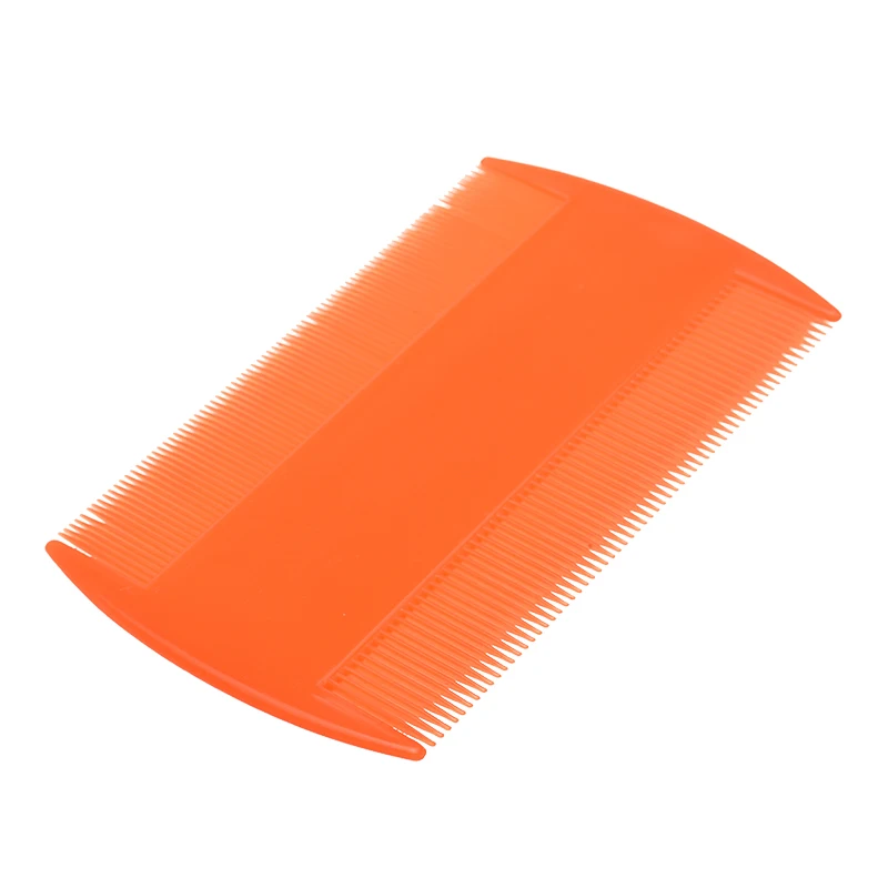 2 шт. двухсторонняя насадка гребень для вшей переносной мелкая зубная головка вши