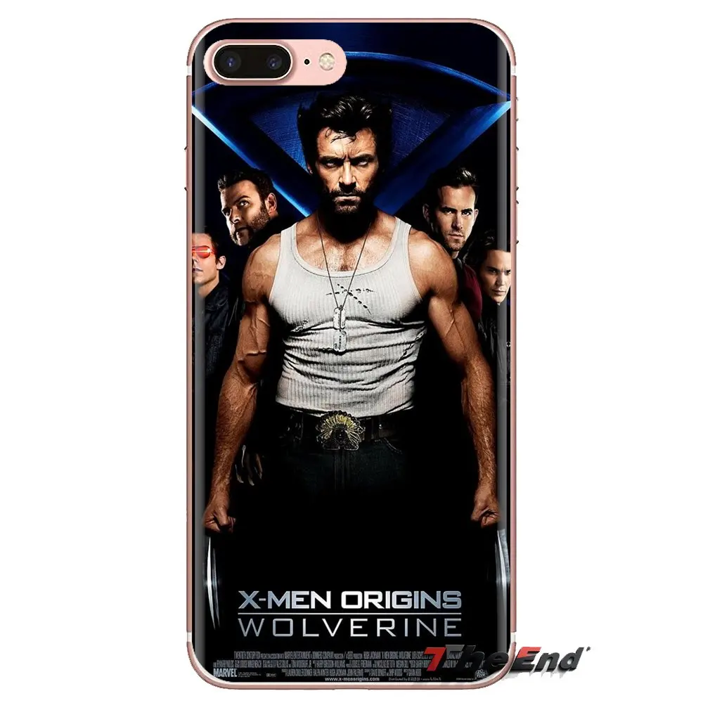 Росомаха (Dub) Чехлы для телефона samsung Galaxy S2 S3 S4 S5 мини S6 S7 край S8 S9 Plus Note 2 3 4 5 8 Coque