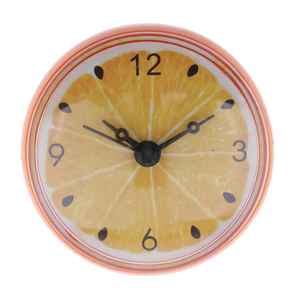 Миниатюрные водонепроницаемые часы для душа на присоске будильник таймер ванной