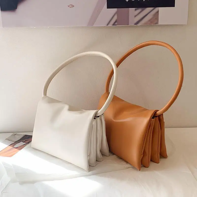 

Bolso Cute Bag 2021 New Multi-Layer Hand Tote Bag Small Leather Luxury Habdbags Fashion Shoulder Bag Women Portable Underarm Bag