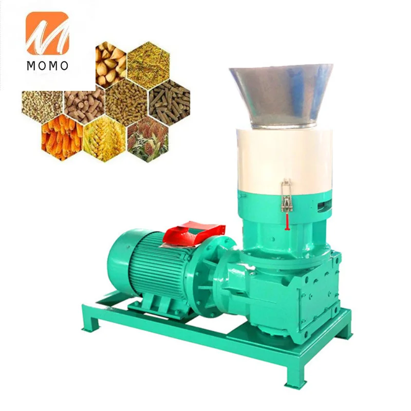 

Electric And Diesel Driven Sawdust Pellet Machine Roller Rotating Flat Die Wood Pelleting Machine For Sale