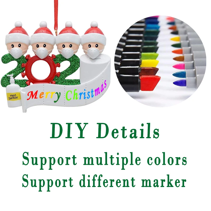 

2021 карантин, Рождественское украшение для дома, ПВХ, рождественские украшения вечерние праздничное Рождественское дерево, новогодний пода...